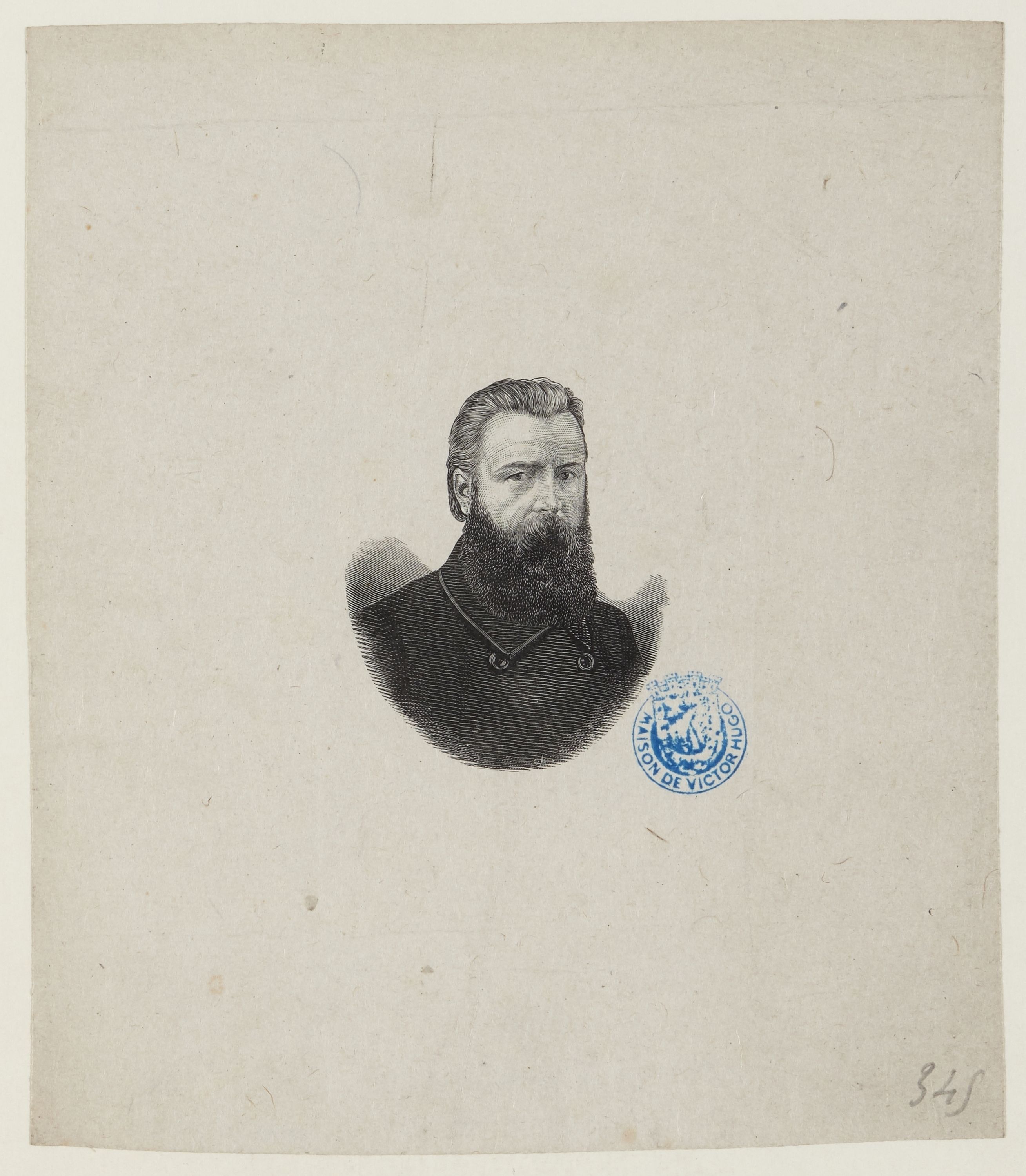 Anonyme, [Histoire d'un crime] Portrait de Denis Dussoubs