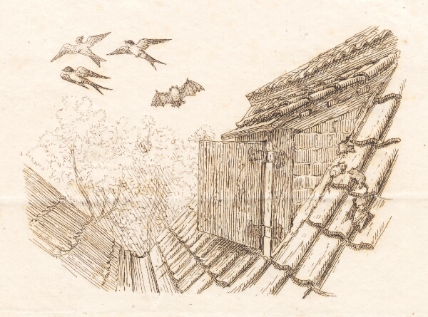 Martinus Rørbye, Illustration til "Halvhundrede Fabler for Børn" af Hey