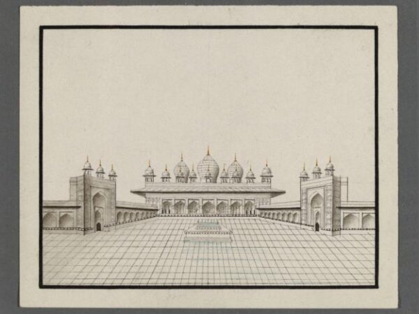 Unknown, Fifteen drawings of Mughal buildings at Agra, Delhi and Lucknow.