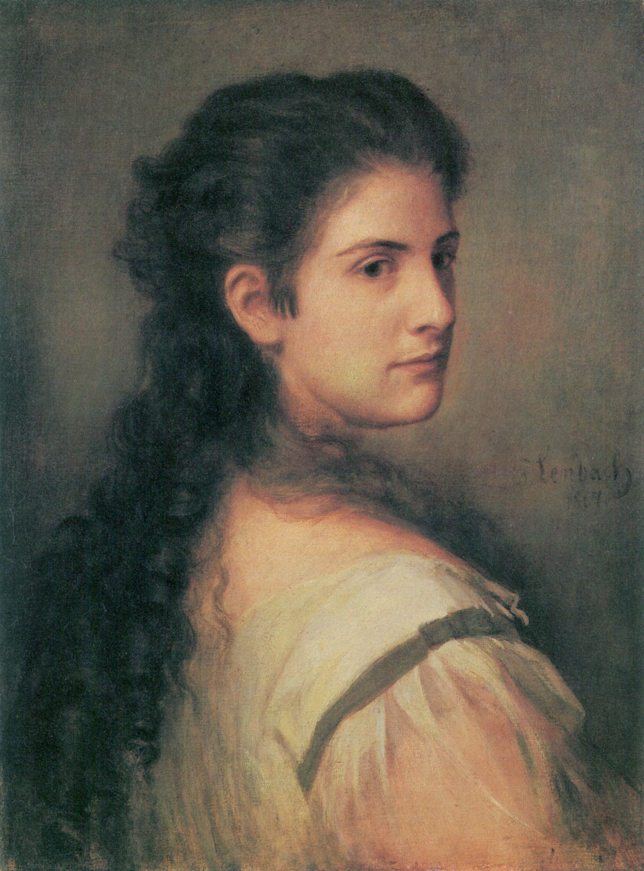 Franz von Lenbach, Anna Schubart