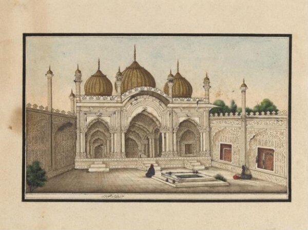 Unknown, Sixty drawings of Mughal monuments and architectural details.