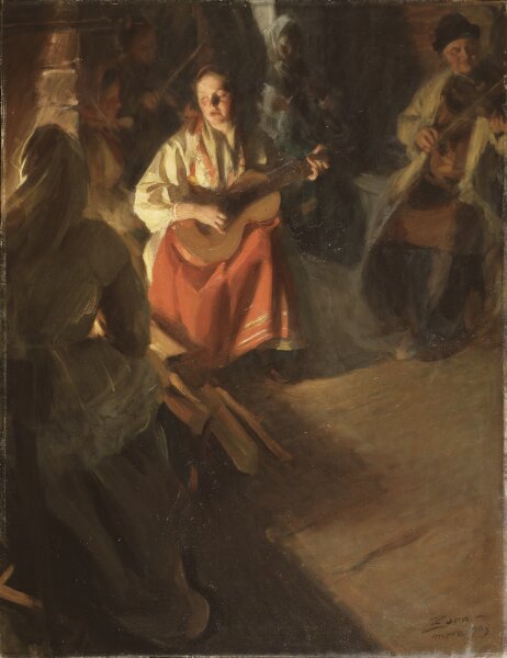 Anders Zorn, Musikalisk familj