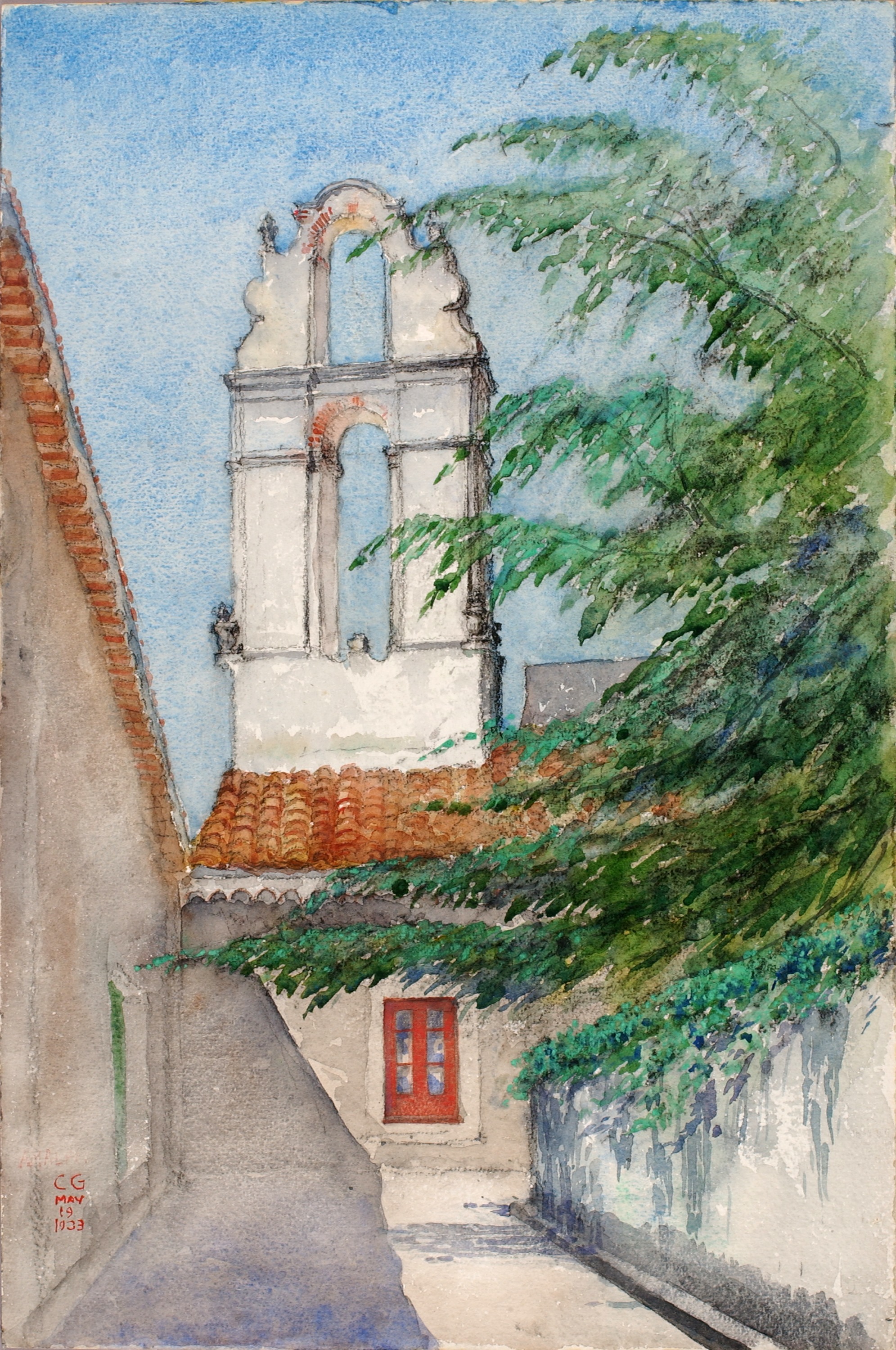 Cass Gilbert, Bell Tower, Hotel San Dominico (Old Monastery, Taormina, Sicily)