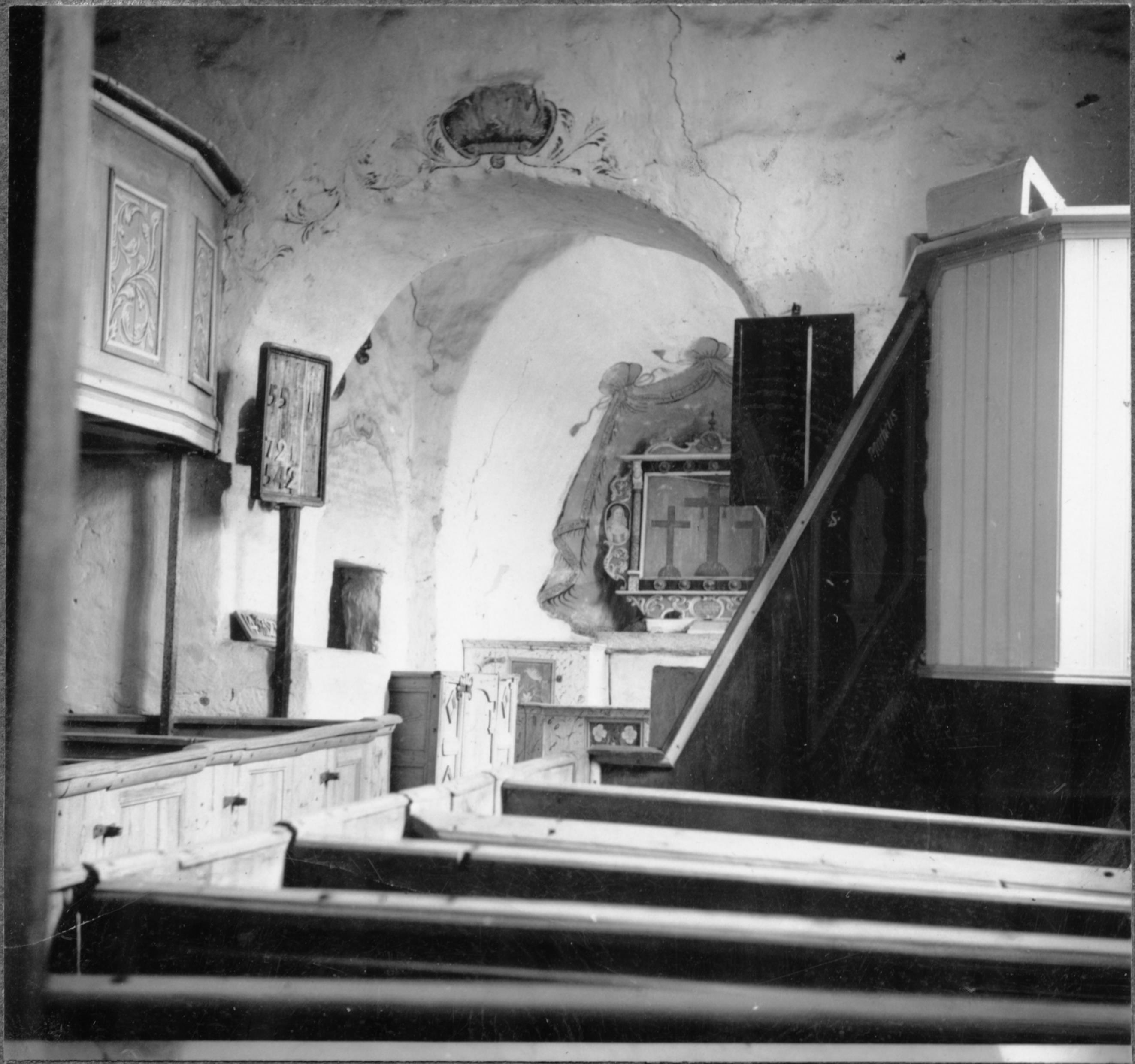 Olle Hellström, Suntaks gamla kyrka