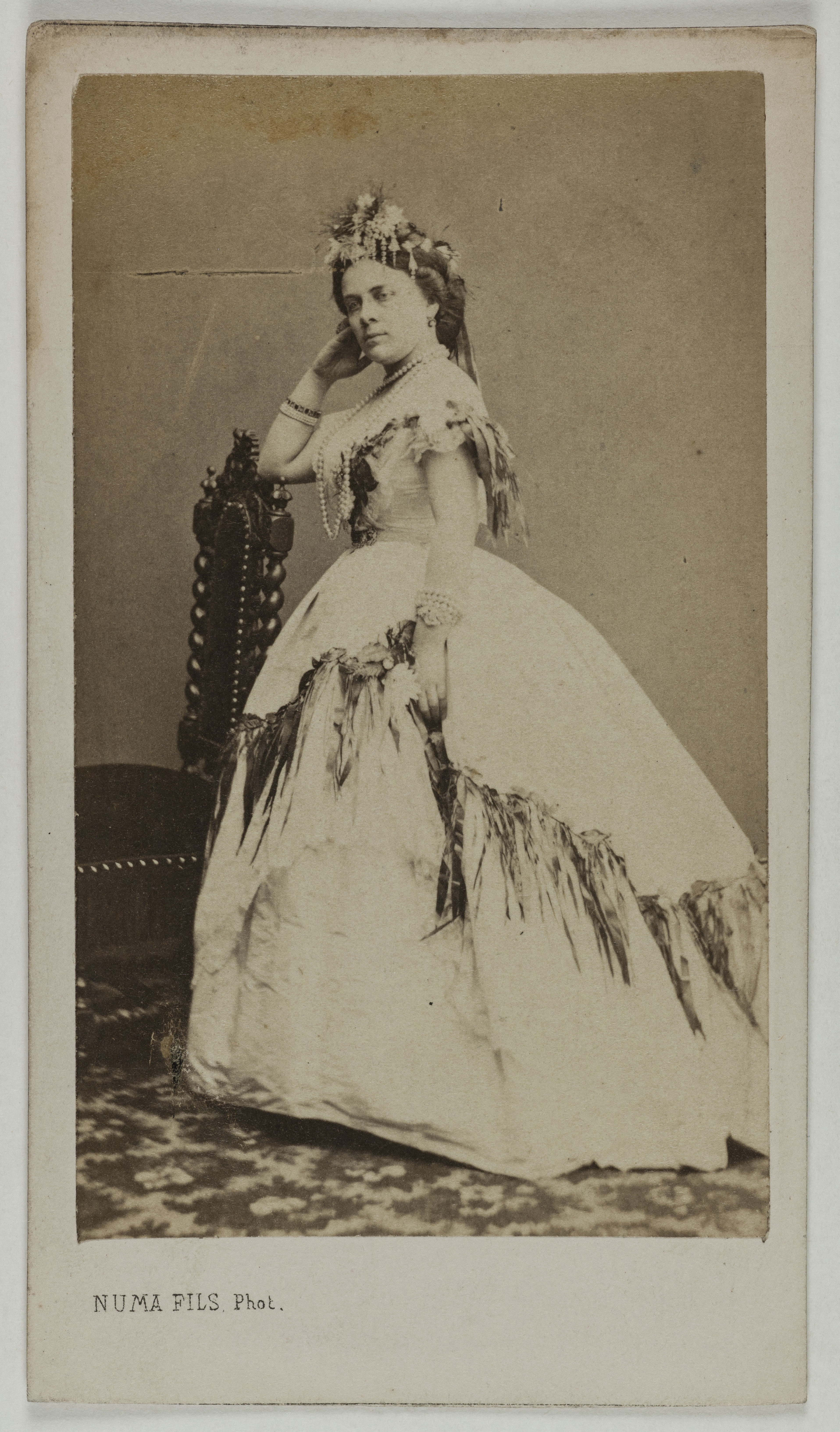 Numa Fils, Portrait de Derieux, (Mme Coquelin Ainé), (actrice)