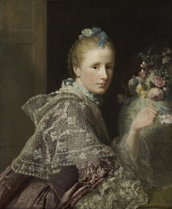 Allan Ramsay, The Artist's Wife: Margaret Lindsay of Evelick