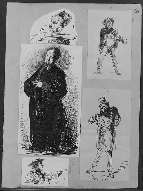 James McNeill Whistler, Oriental Figure (from Sketchbook)