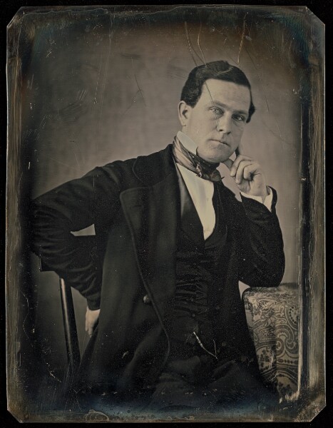 Unknown, [Portrait of a Seated Man]