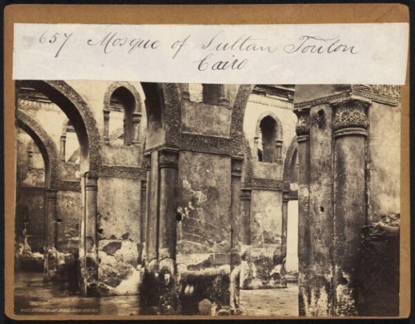 Francis Frith, Mosque of Sulton Tulon.  Cairo