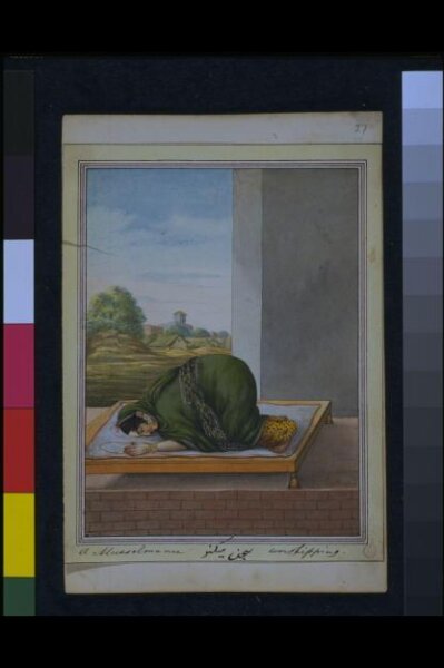 Unknown, An album containing fifty-three drawings depicting occupations.