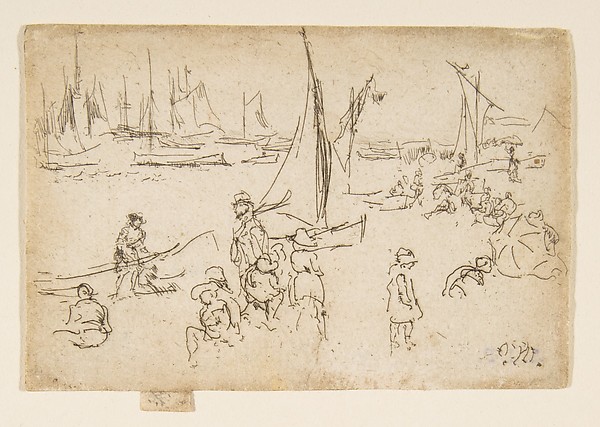James McNeill Whistler, Portsmouth Children (Children, Portsmouth)