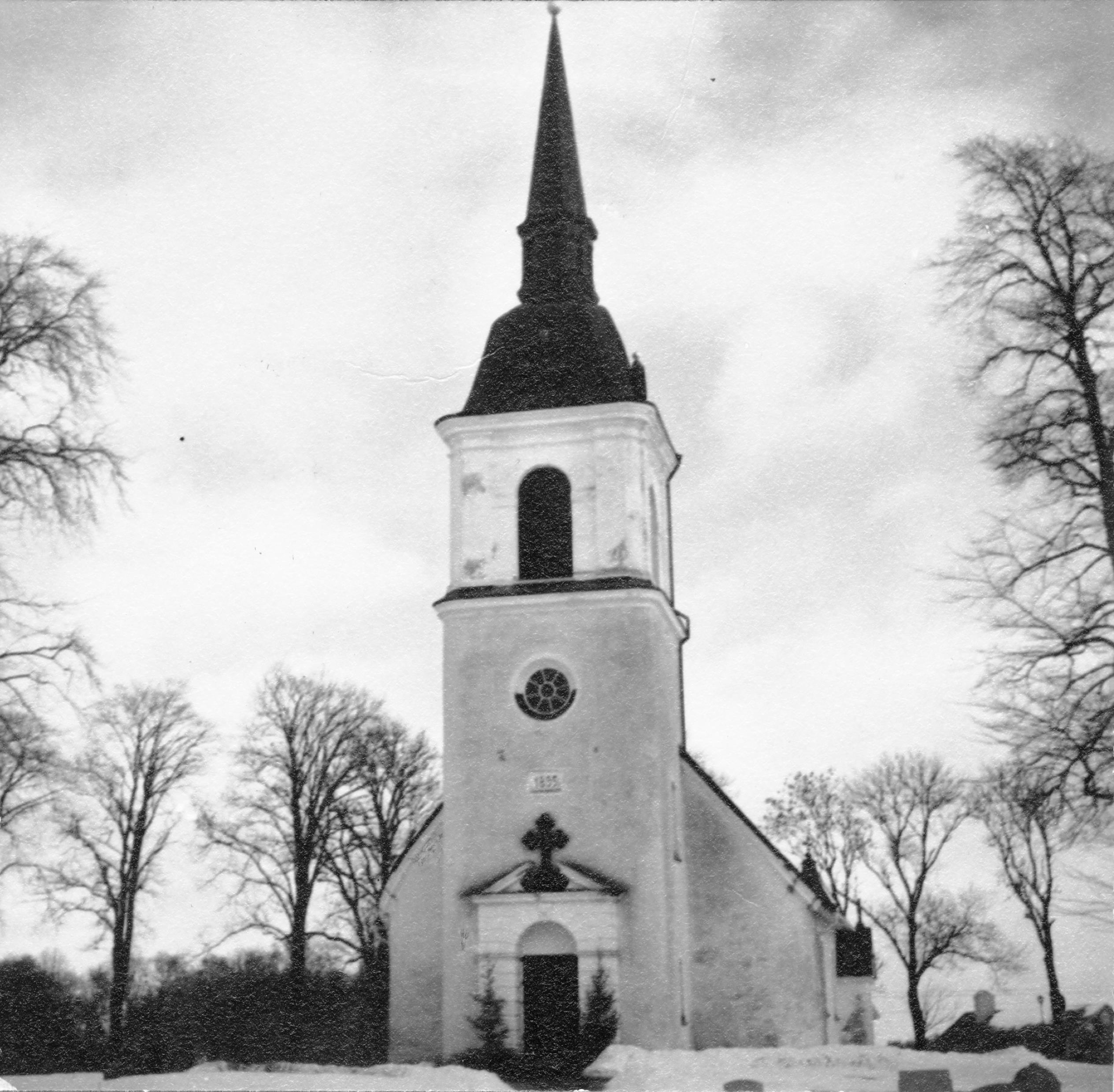 Adolf Niklasson, Främmestads kyrka