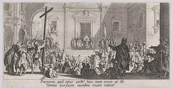Jacques Callot, La Présentation au Peuple (The Presentation of Christ to the People), from "La Grande Passion" (The Large Passion)Passion)