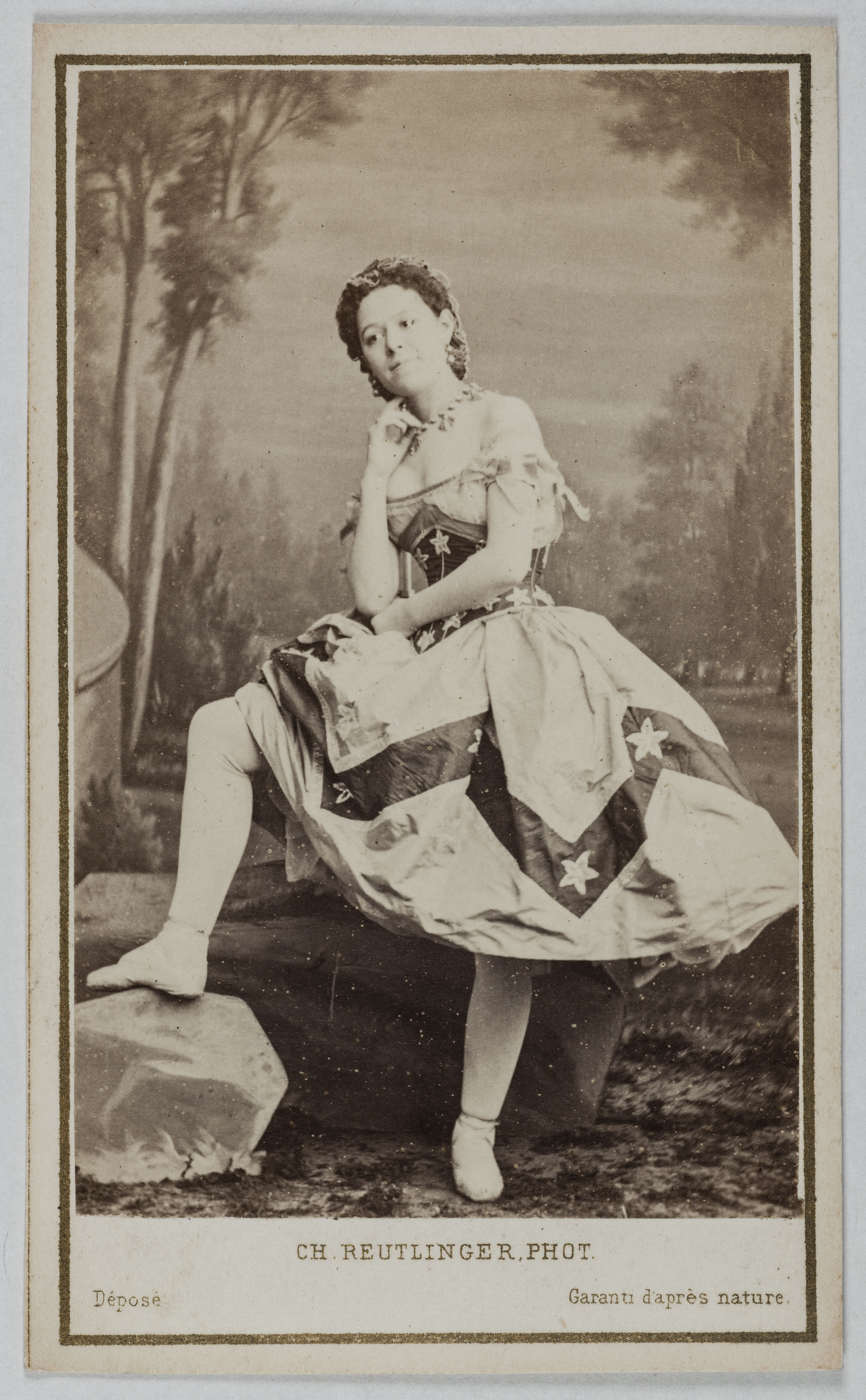 Charles Reutlinger, Portrait de Fenolio, (danseuse)