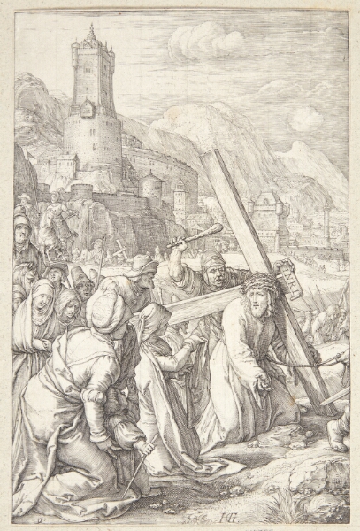Hendrick Goltzius, Korsbæringen