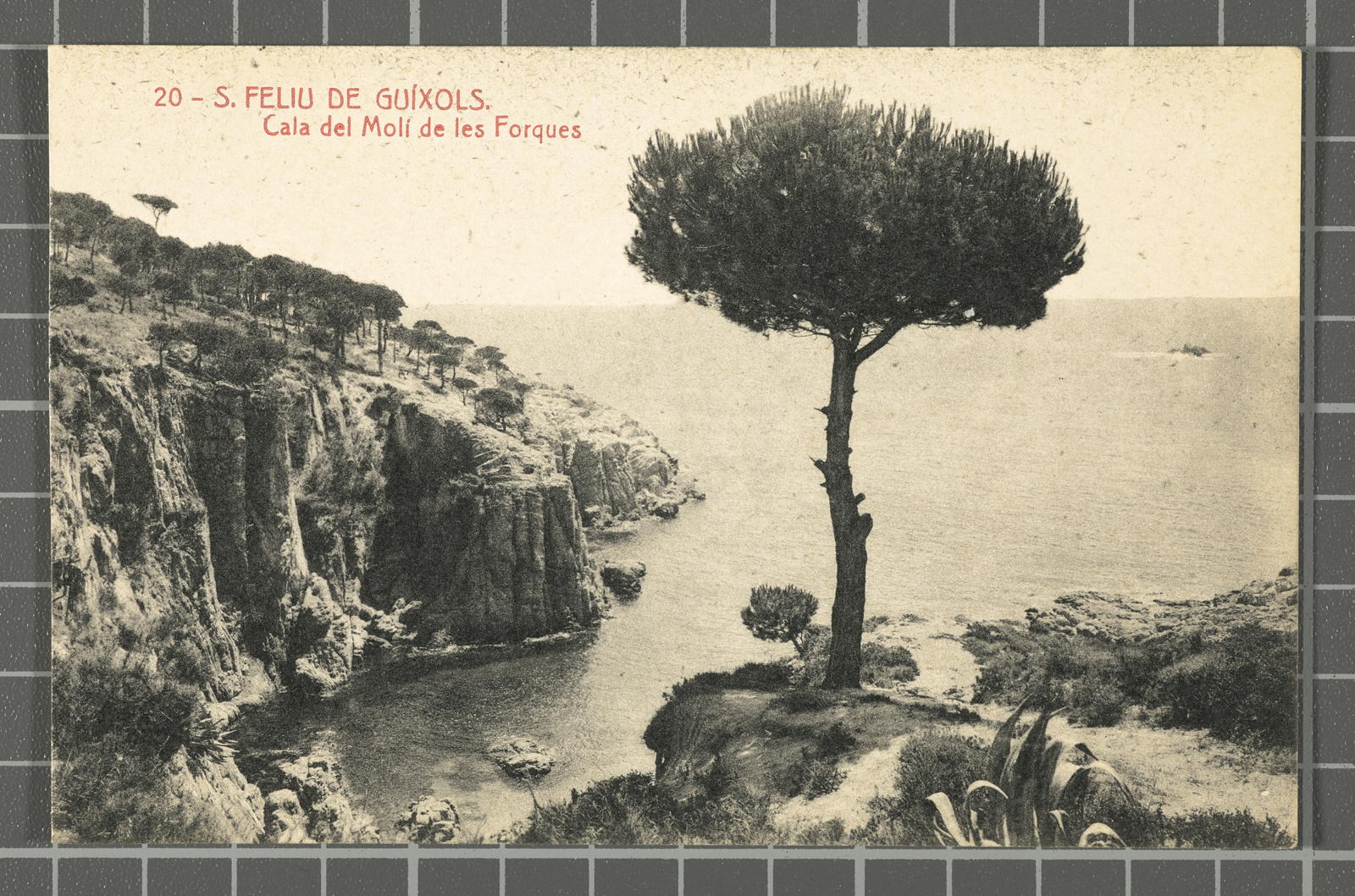 Desconegut, 20 - S. Feliu de Guíxols. Cala del Molí de les Forques