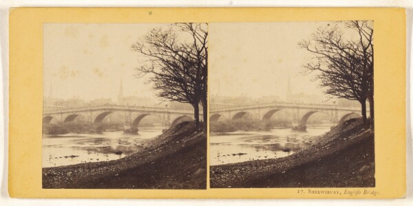 Unknown, Shrewsbury, English Bridge.