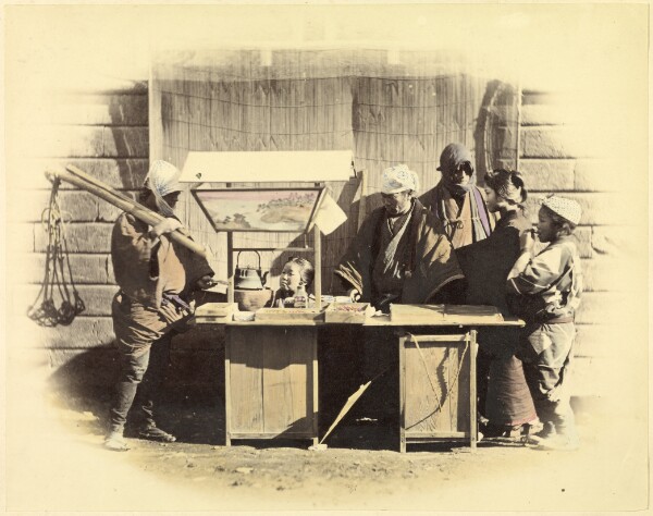 Felice Beato, Street Refreshment Stall