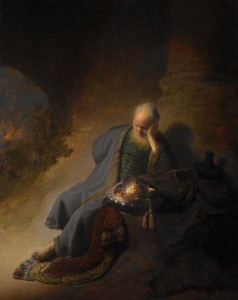 Rembrandt van Rijn, Jeremia treurend over de verwoesting van Jeruzalem