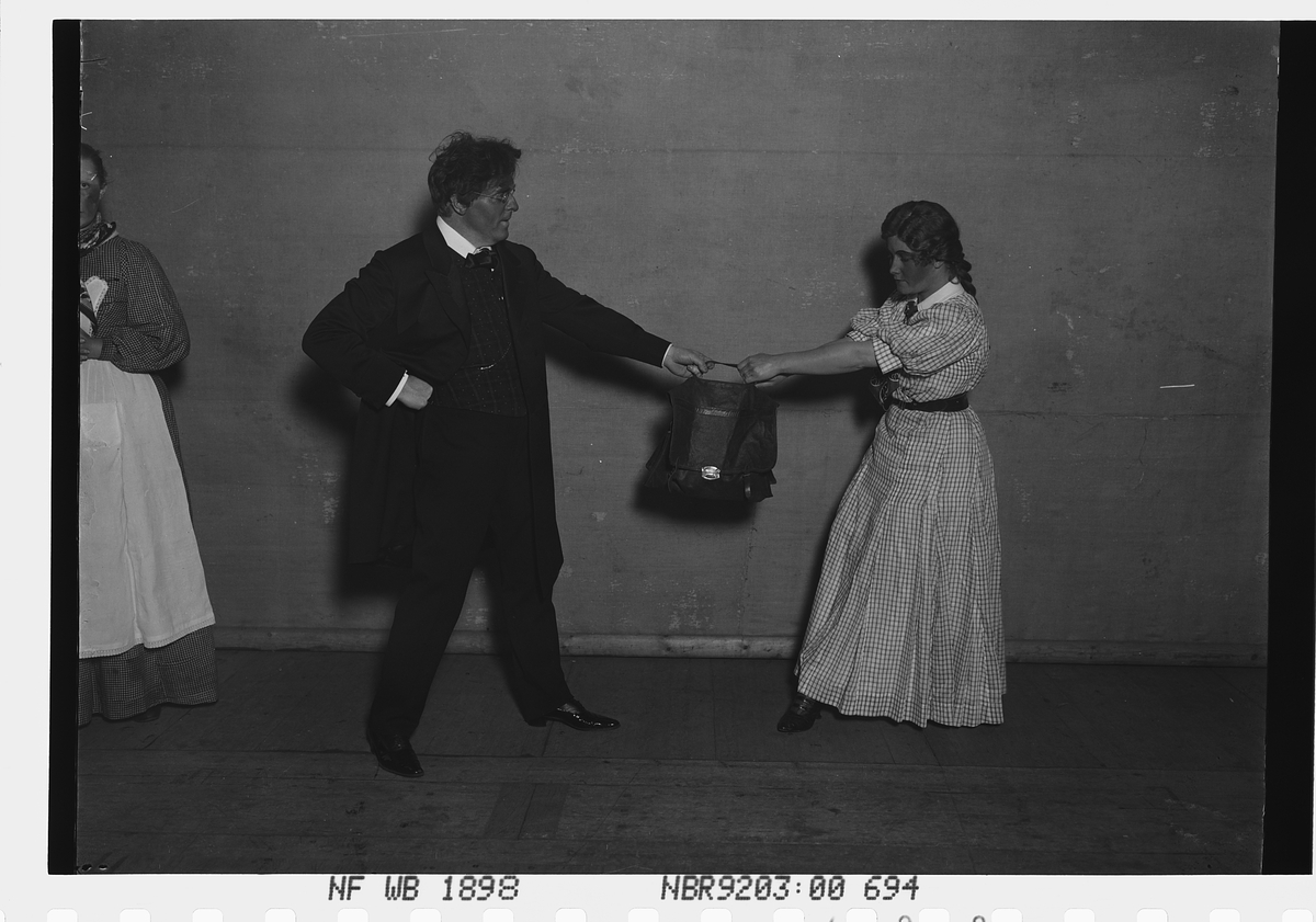 Anders Beer Wilse, Prot: Nationaltheatret Björnson og fru Bull