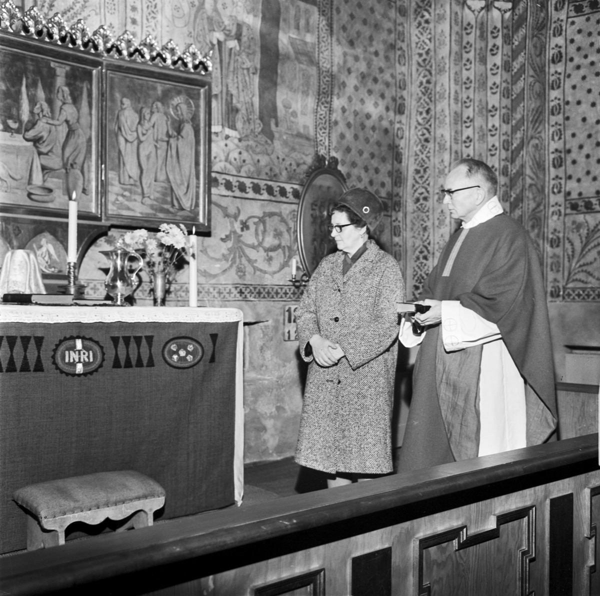 Tierp Arbetarbladet, "Var finns alltavlan i Tolfta kyrka", Uppland 1968