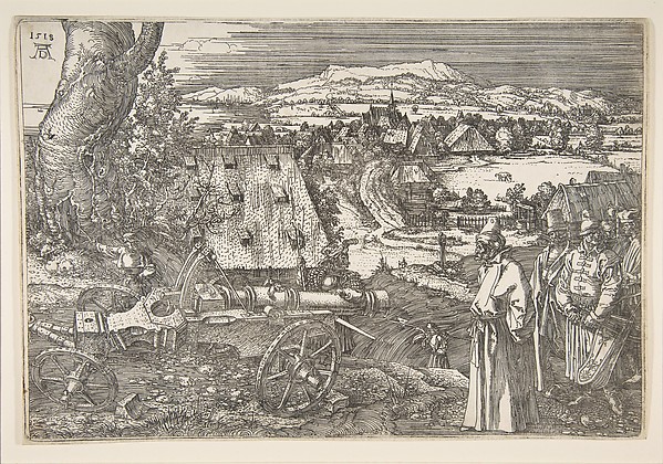 Albrecht Dürer, Landscape with a Cannon
