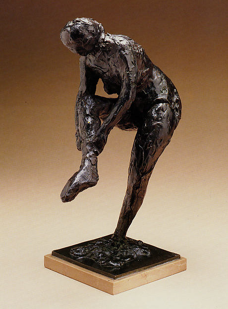 Edgar Degas, Woman Putting on a Stocking