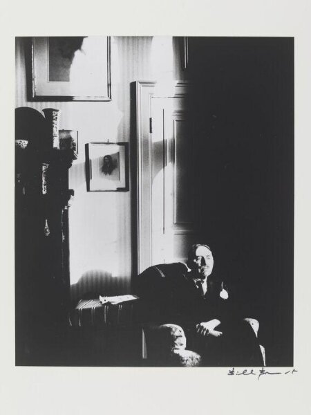 Bill Brandt, E.M. Forster in His Room at King's College, Cambridge