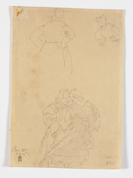 Christen Købke, Tre figurstudier