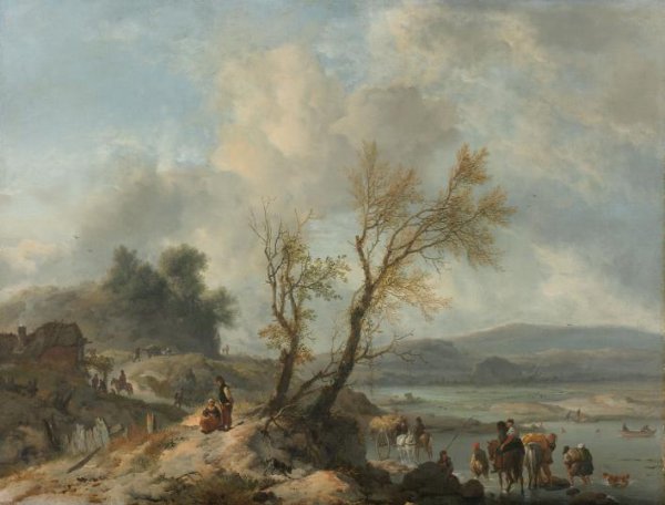 Philips Wouwerman, Landscape with a Sandy Path