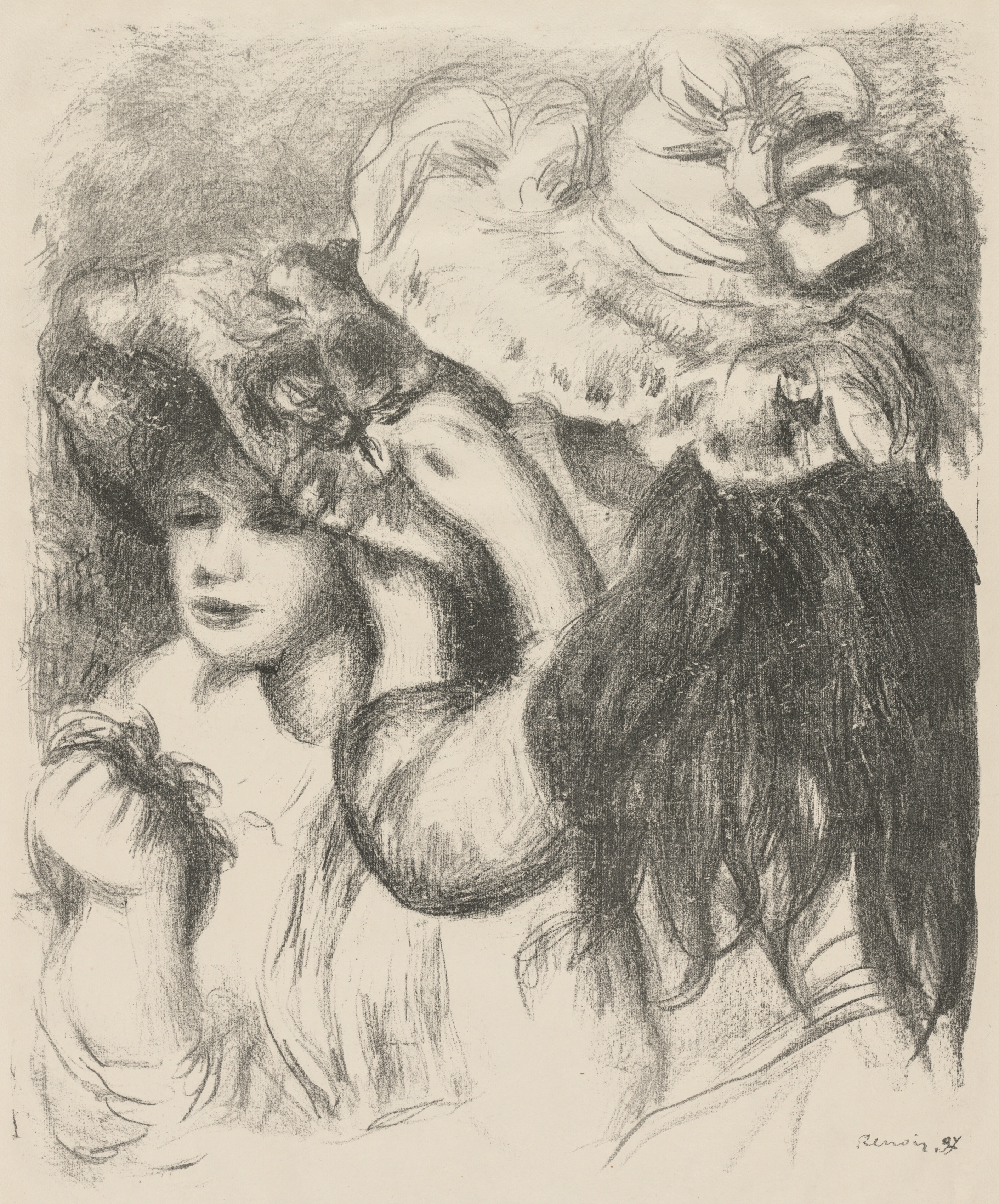 Pierre-Auguste Renoir, Pinning the Hat