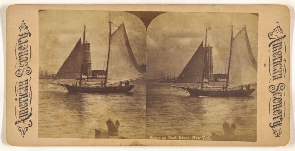 Unknown, Scene on East River, New York.