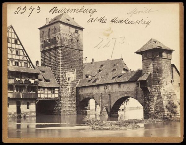 Francis Frith, Nuremburg.  At the Henkersteig