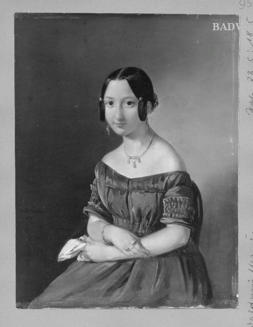 Ferdinand Georg Waldmüller, Portrait of a girl