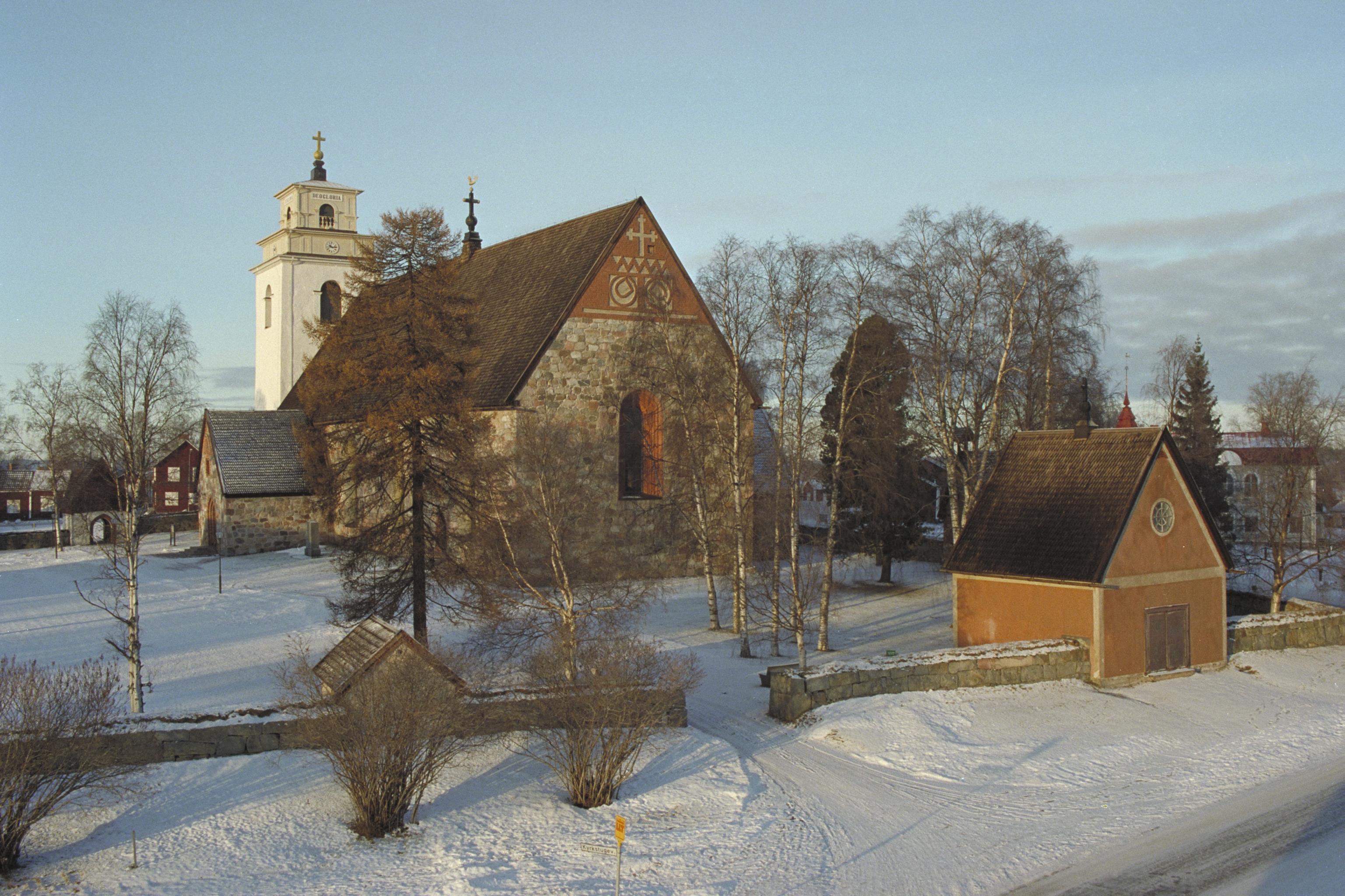 Gabriel Hildebrand, Nederluleå kyrka
