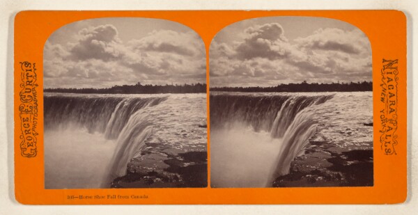George E. Curtis, Horse Shoe Fall from Canada [Niagara Falls, N.Y.]