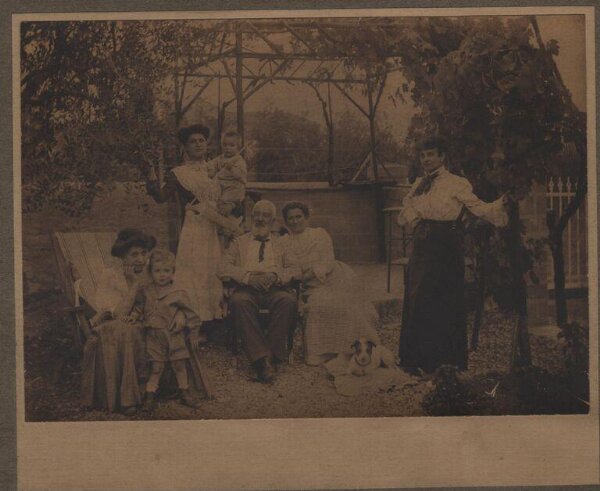 unknown, Mr and Mrs Carlo Coppi and family