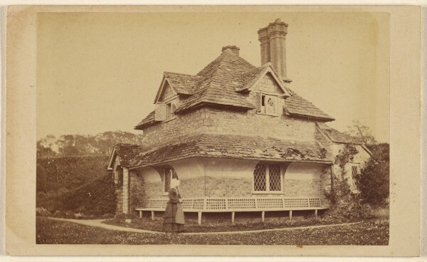 Unknown, [Exterior view of Diamond Cottage, Blaise Hamlet]