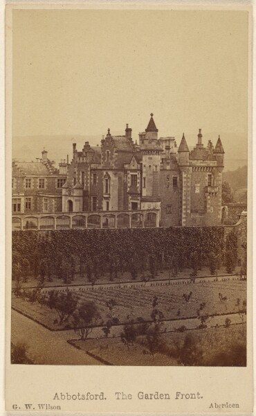George Washington Wilson, Abbotsford. The Garden Front.