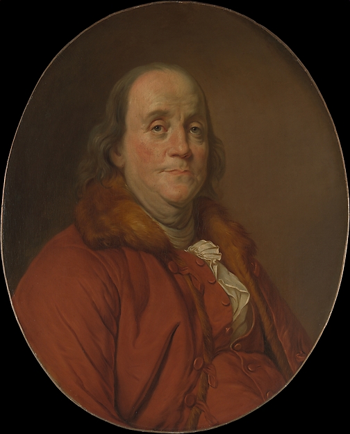 Joseph Siffred Duplessis, Benjamin Franklin (1706–1790)