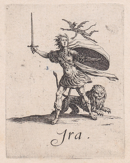 Jacques Callot, La Colère (Wrath), from "Les Péchées Capitaux" (The Deadly Sins)