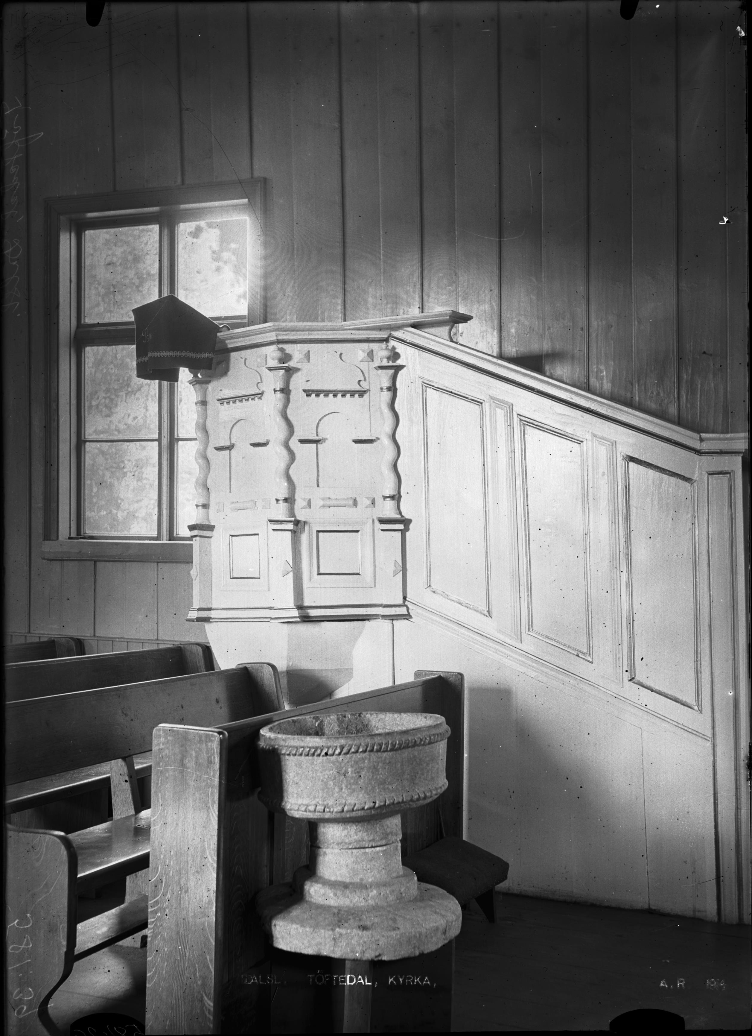 Anders Roland, Töftedals kyrka