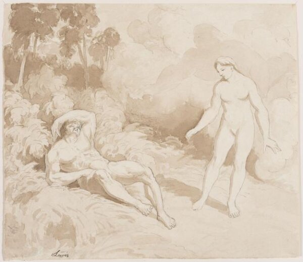 Unknown, Drawing by a member of the Sketching Society