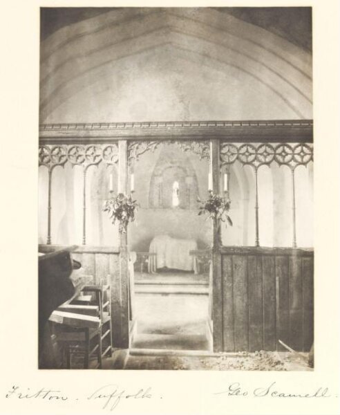 Scamell, George (Mr), National Photographic Record and Survey