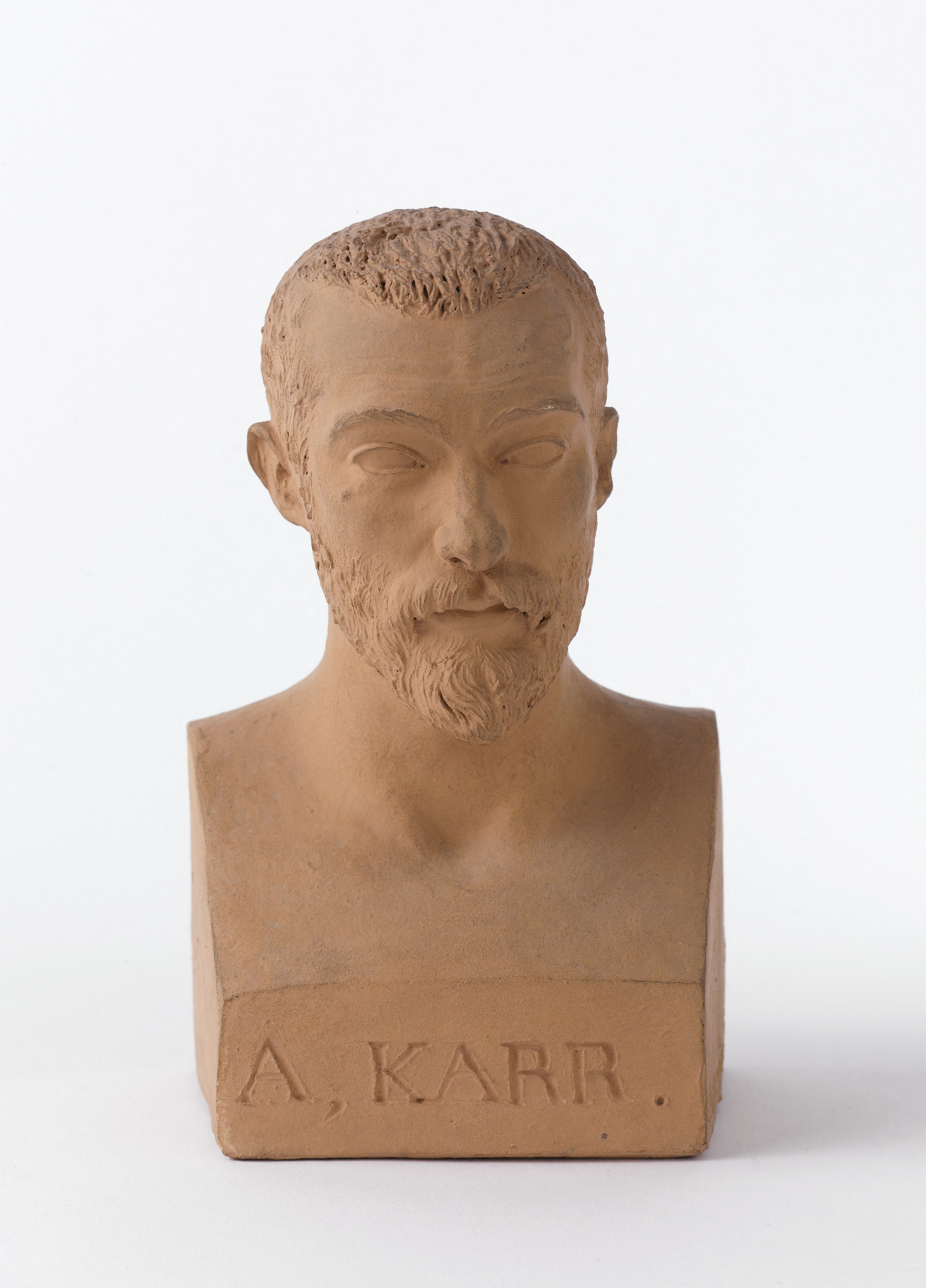 Jean Pierre Dantan, Portrait sérieux du nouvelliste et journaliste, Jean-Baptiste-Alphonse Karr (1808-1890)
