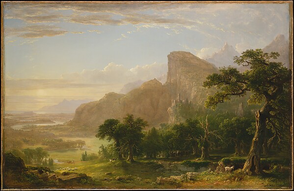 Asher Brown Durand, Landscape—Scene from "Thanatopsis"