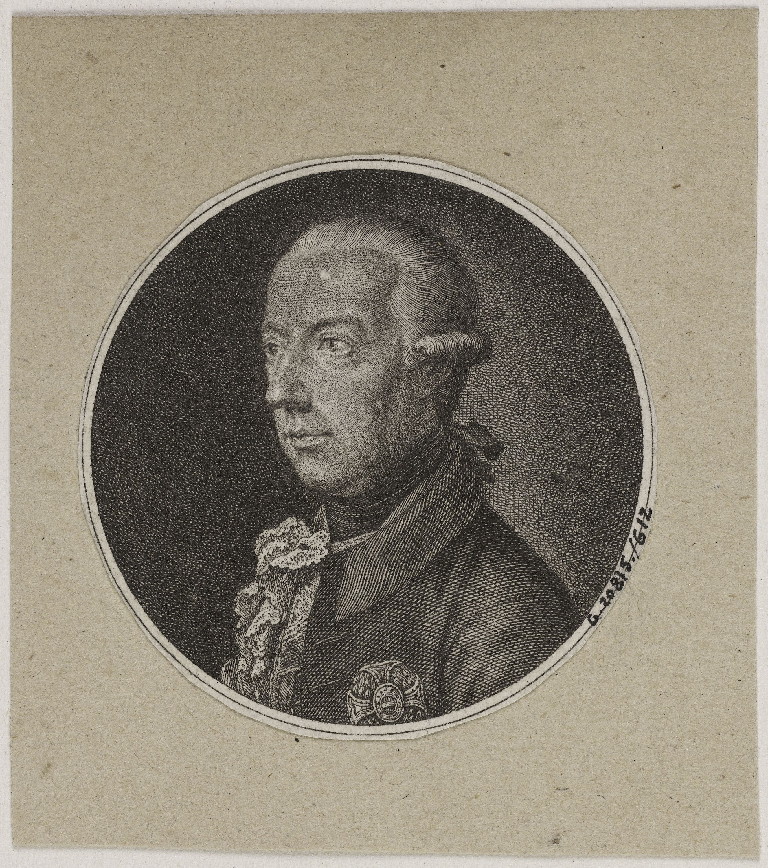 Edmé Quenedey, Portrait d'un homme, fin XVIIIème siècle/début XIXème siècle