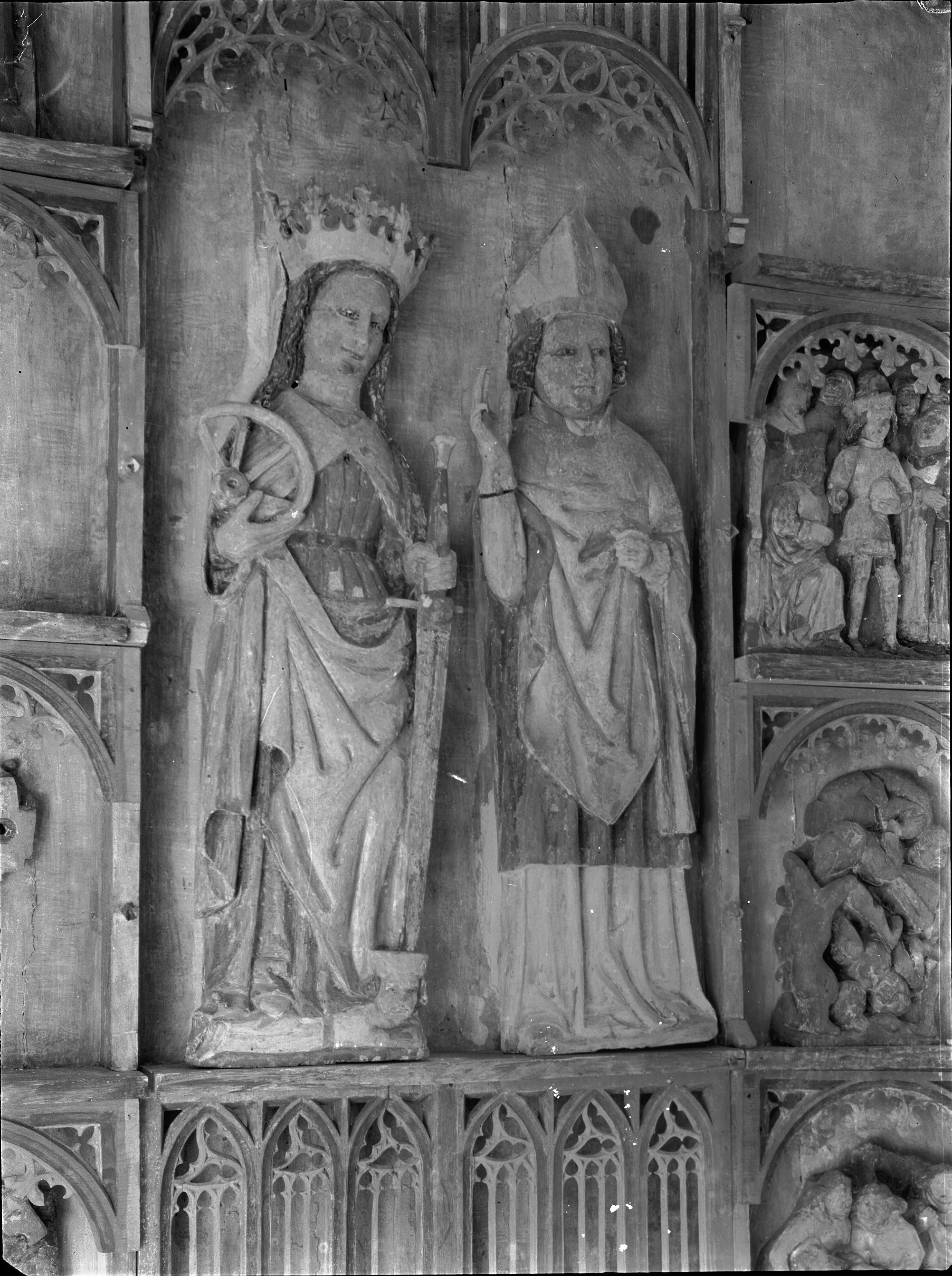 Iwar Anderson, Bälinge kyrka