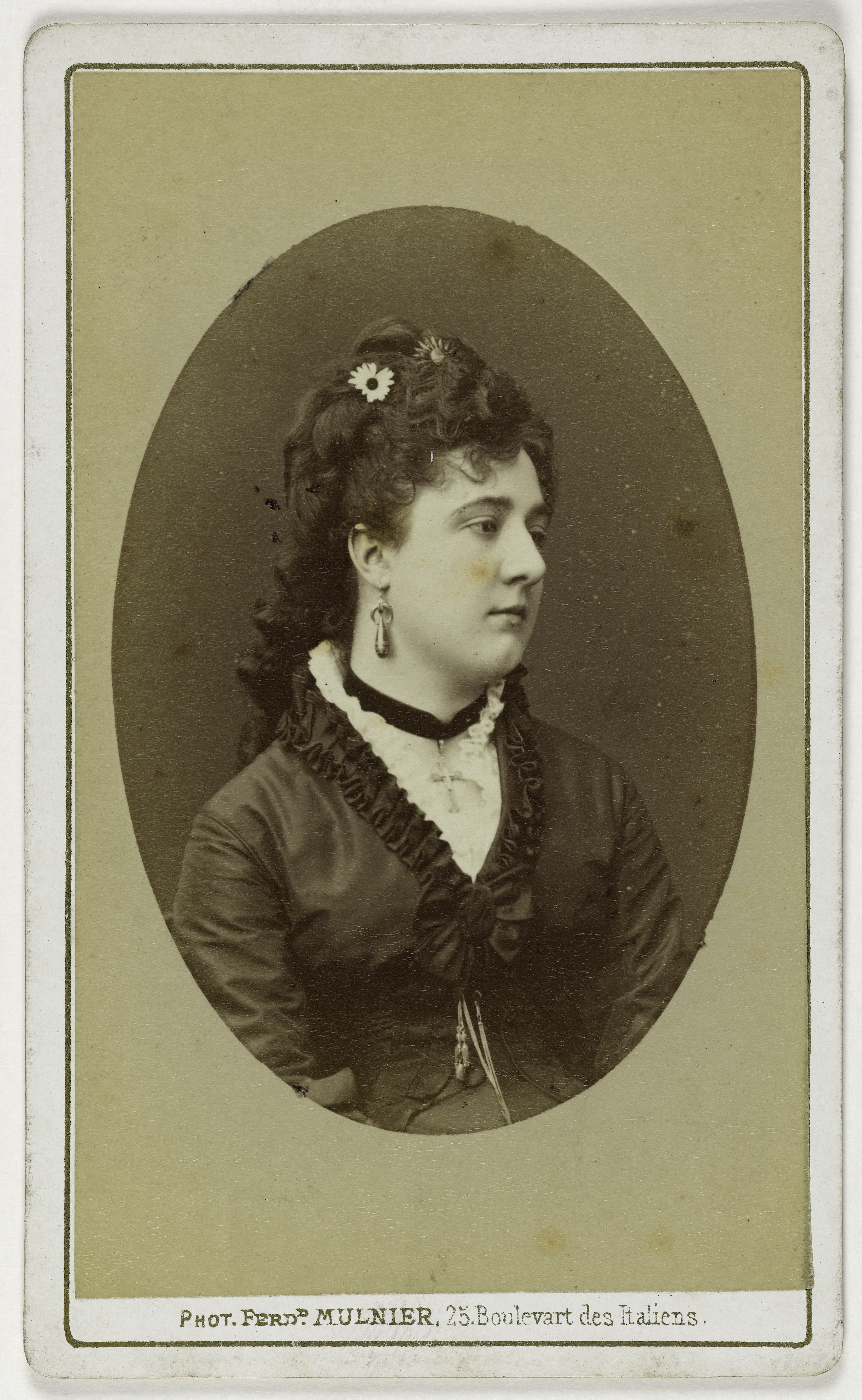 Ferdinand Mulnier, Portrait de Guillot, actrice