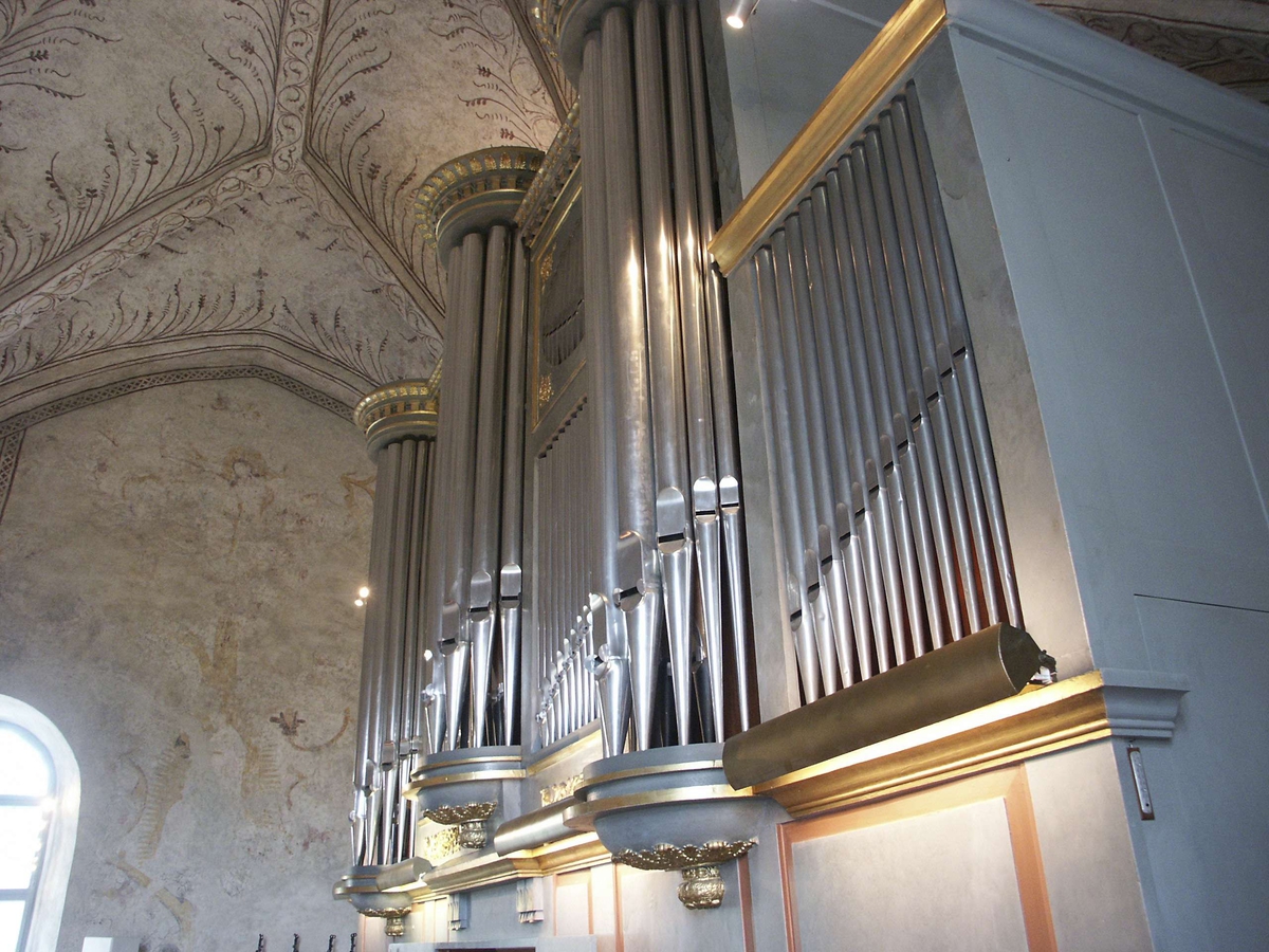 Johan Dellbeck, Orgel i Gamla Uppsala kyrka, Uppland 2006